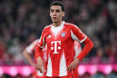 Jamal Musiala (bis 79.) - Note: 4,0 - Hatte seine Momente als Ballschlepper, blieb im vorderen Drittel aber oftmals unglücklich. Wollte vor dem Tor manchmal einen Pass zu viel spielen. Die letzte Schärfe fehlte ihm auch hinten. Vor dem 1:2 etwa ließ er Neves ungestört ziehen.