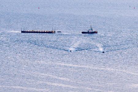 Am Morgen war der Verband südöstlich vor Fehmarn.