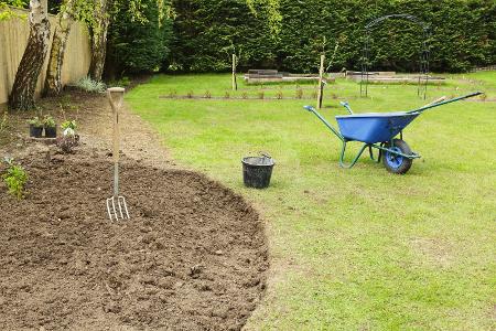 Gartenarbeit als Ausgleich