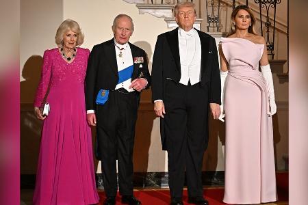 König Charles III. und Königin Camilla: Staatsbankett im Weißen Haus