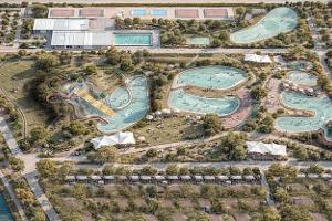 hu Eraclea Mare, Campingplatz, Zeichnungen, Venetien