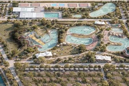 hu Eraclea Mare, Campingplatz, Zeichnungen, Venetien