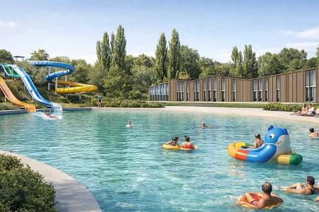 hu Eraclea Mare, Campingplatz, Zeichnungen, Venetien