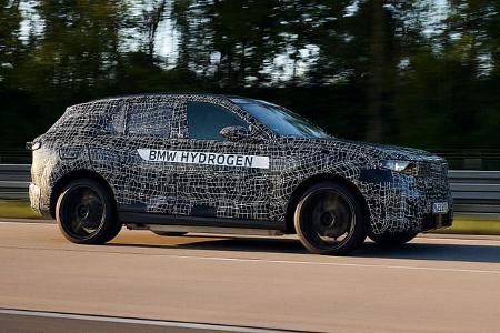 BMW iX5 Hydrogen Erlkönig Neue Klasse