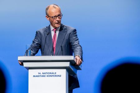 Bundeskanzler Friedrich Merz (CDU) ist Schirmherr der Nationalen Maritimen Konferenz. 
