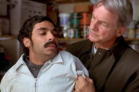 Kunal Nayyar und Mark Harmon
