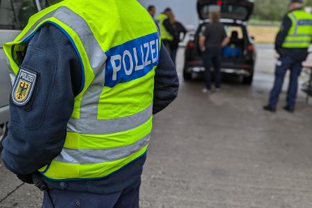 Grenzkontrollen A6 Bundespolizei Waidhaus