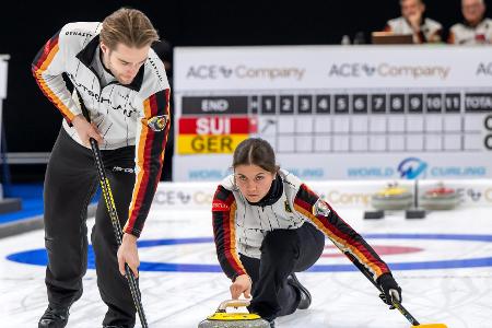 Curling-WM: Deutsches Duo verpasst K.o.-Runde