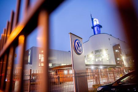 Blick auf das VW-Werk Osnabrück.