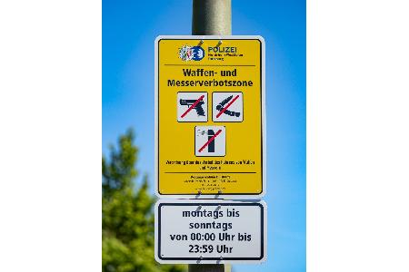 Waffen- und Messerverbotszone