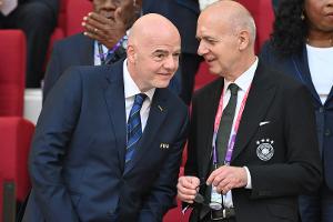 Neuendorf lässt DFB-Entscheidung zu Infantino offen
