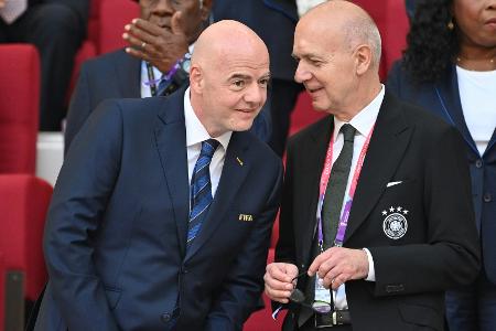 Neuendorf lässt DFB-Entscheidung zu Infantino offen