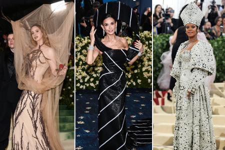 Warten auf die Met Gala: Die ausgefallensten Looks der letzten Jahre