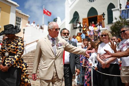 König Charles absolviert in Bermuda acht Termine an nur einem Tag