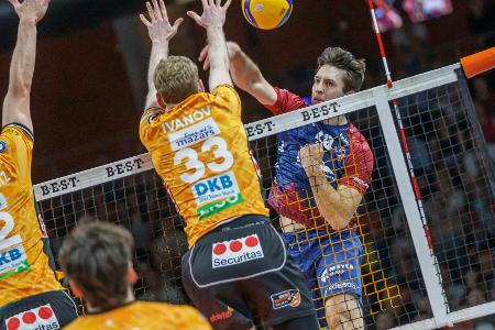 Volleyball: BR Volleys erspielen sich ersten Titel-Matchball