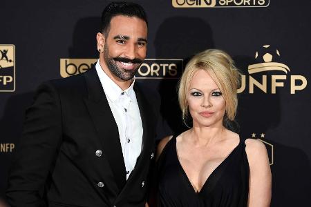Pamela Anderson und Adil Rami