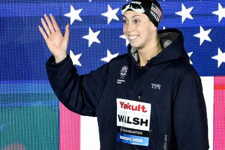 Schwimmen: Walsh bricht eigenen Weltrekord