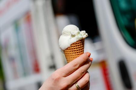 Auch die Eisdielen-Betreiber dürften sich über die Sonne gefreut haben.