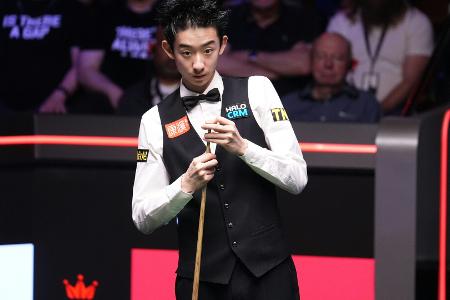 Snooker-WM: Chinese Wu legt im Finale vor