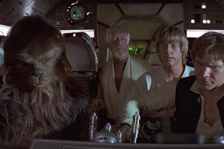 Chewie ist nie im Millennium Falken gesessen?