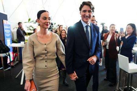 Katy Perry zeigt romantische Momente mit Justin Trudeau