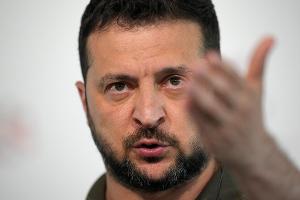 Der ukrainische Präsident Wolodymyr Selenskyj hat eine eigene Waffenruhe angekündigt. (Archivbild)