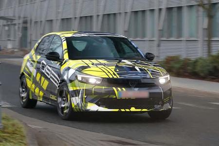 Erlkönig Opel Corsa GSE