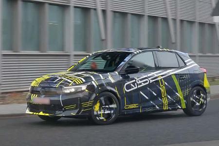 Erlkönig Opel Corsa GSE
