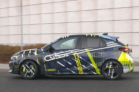 Erlkönig Opel Corsa GSE
