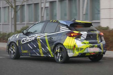 Erlkönig Opel Corsa GSE
