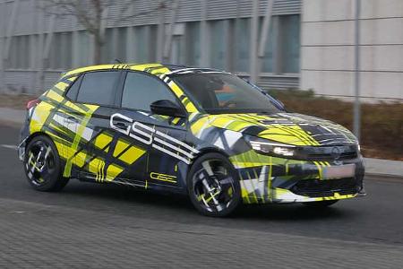 Erlkönig Opel Corsa GSE