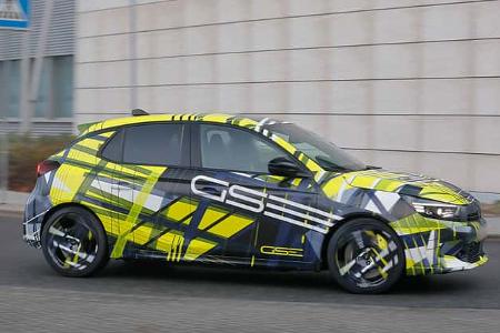 Erlkönig Opel Corsa GSE