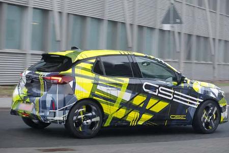 Erlkönig Opel Corsa GSE