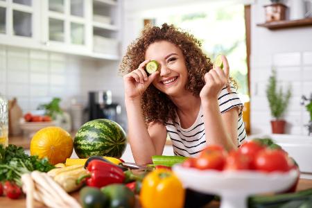 Vegetarischer Ernährung macht schlank 