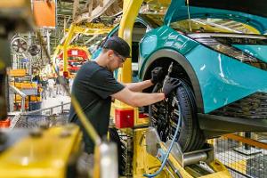 05/2026 Nissan Werk Sunderland Produktion Leaf Fabrik