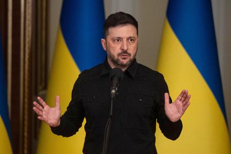 Nachdem Russland eine Waffenruhe zum Tag des Sieges im Zweiten Weltkrieg am 9. Mai angekündigt hatte, antwortete der ukrainische Präsident Selenskyj mit einem eigenen Vorstoß. (Archivbild)