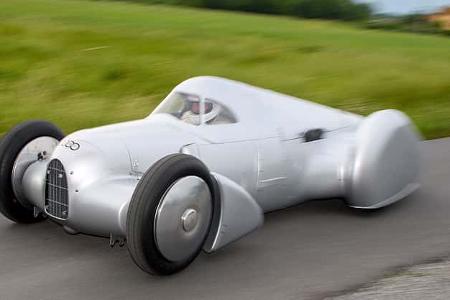 Auto Union Lucca-Wagen Rekordauto Neuaufbau (2026)