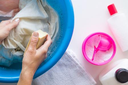 Flecken vorab behandeln