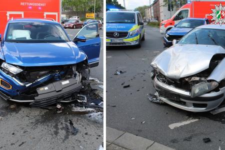 Montage zweier Fotos: Polizei Oberhausen