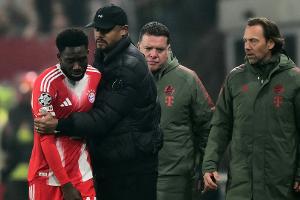 FC Bayern: Davies fällt "mehrere Wochen" aus