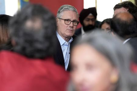 Keir Starmer hat keinen Grund zur Freude. 
