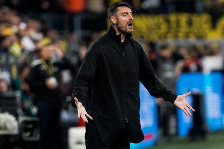 Riera unter Druck: Frankfurt verliert in Dortmund
