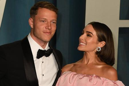 Olivia Culpo und Christian McCaffrey freuen sich auf zweites Kind