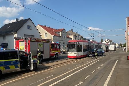 Unfall mit Straßenbahn
