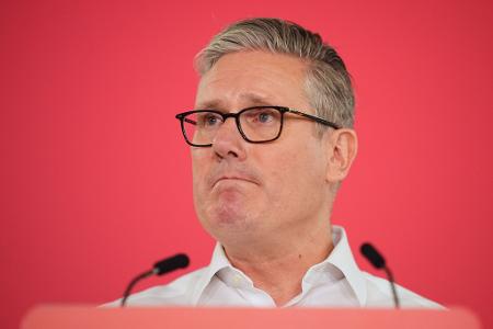 Keir Starmers Rede war mit Spannung erwartet worden. 