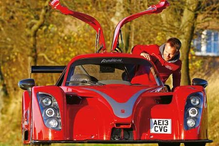 Radical RXC, Frontansicht, Einsteigen