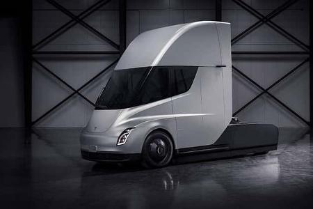 08/2022, Tesla Semi Elektro Lkw Lastwagen Sattelschlepper