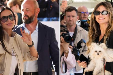 Demi Moore, Heidi Klum und mehr: Die Promis trudeln in Cannes ein
