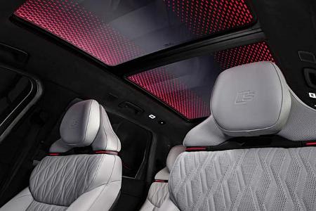 Ein erster Blick in den Innenraum des neuen Audi Q9