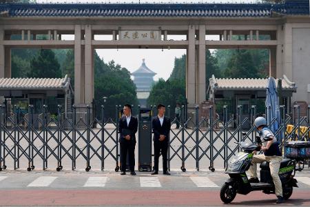 Peking: Vor Trumps Besuch wird’s streng – verschärfte Sicherheitsvorkehrungen am Himmelstempel-Park